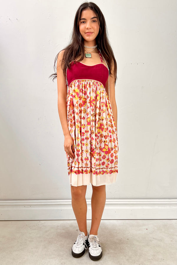 Vintage Reworked Pucci Dress, Cotton and Nylon