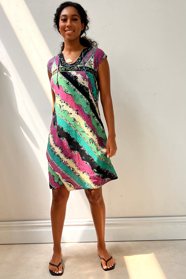 Vintage Pucci Cotton Gauze Dress, Cotton