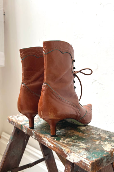 Vintage Paul Smith for Emma Hope Kitten Heel Booties