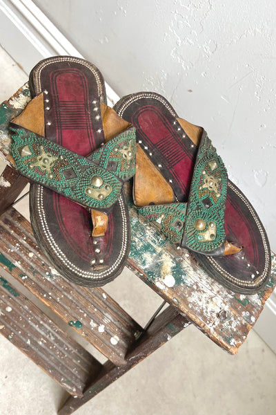 Vintage African Handmade Sandals