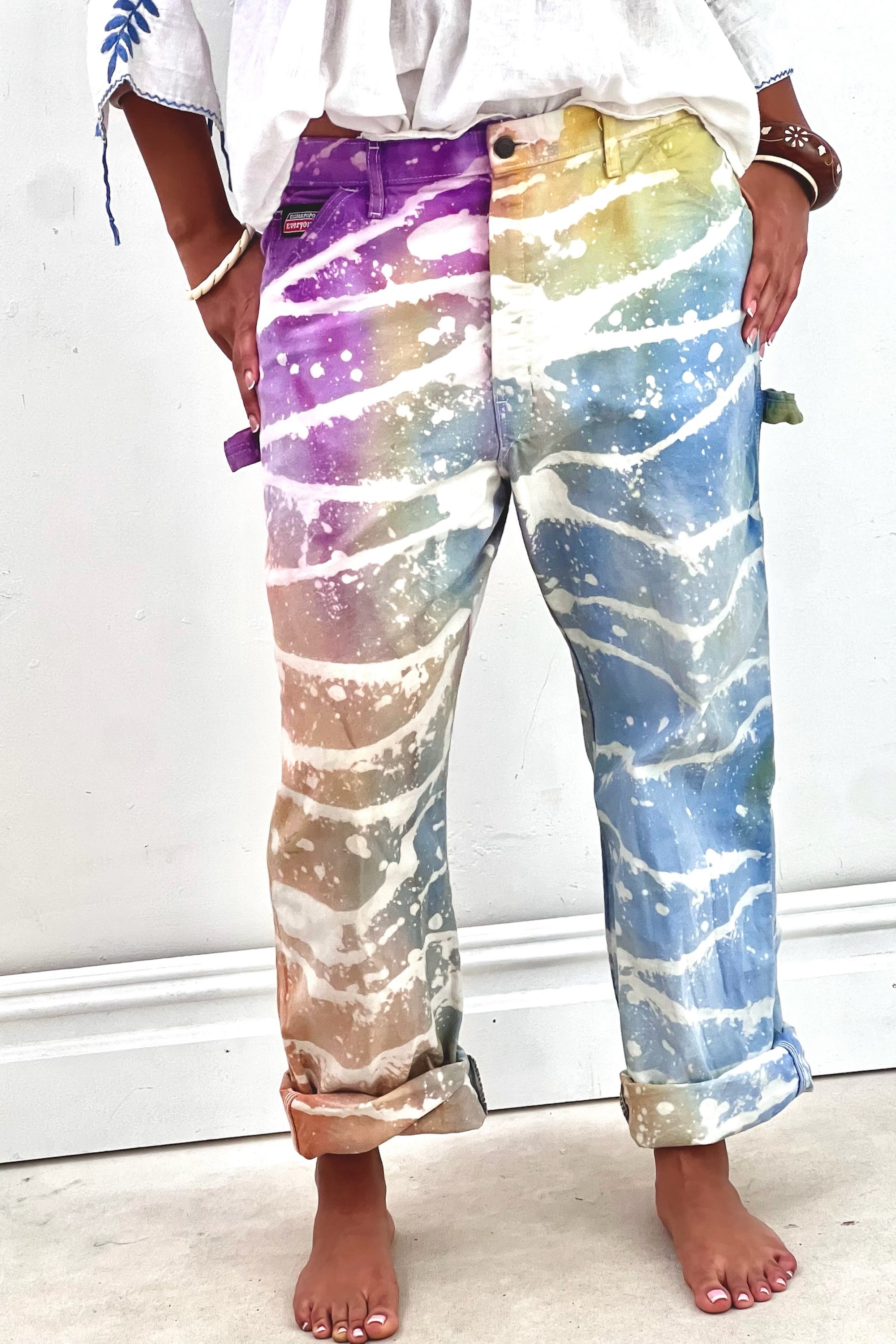 Vintage Dyed Painter Pants