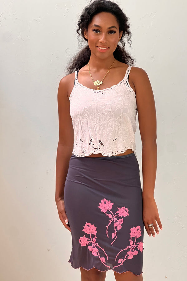 Vintage Half Slip Skirt, Nylon