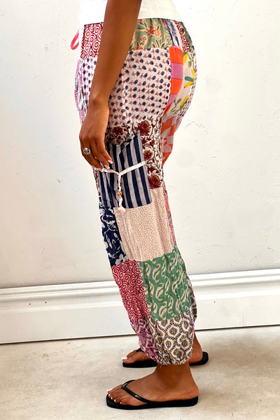 Vintage Patchwork Pants, view 3