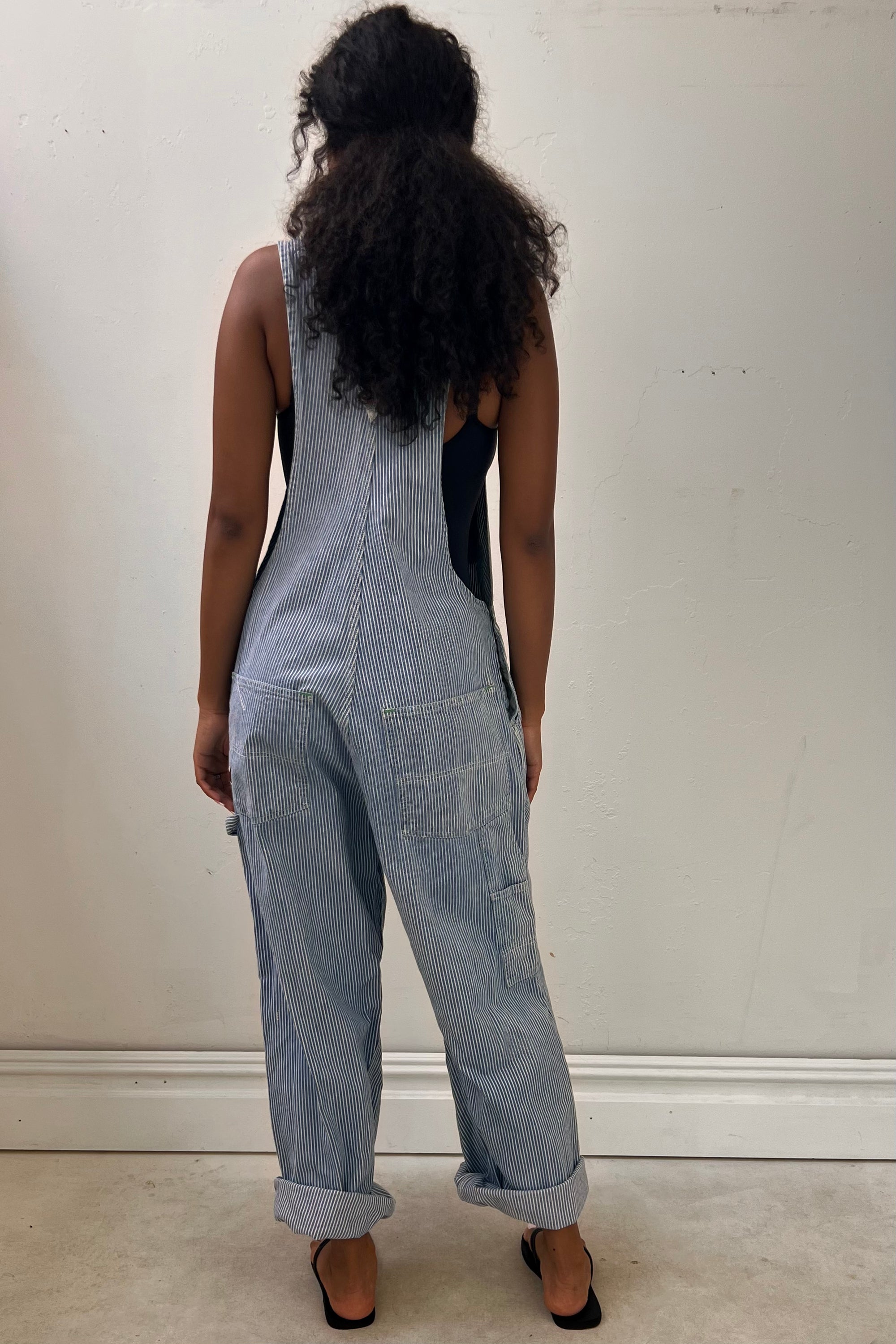 Vintage Osh Kosh Stripe Overalls Selected by Anna Corinna