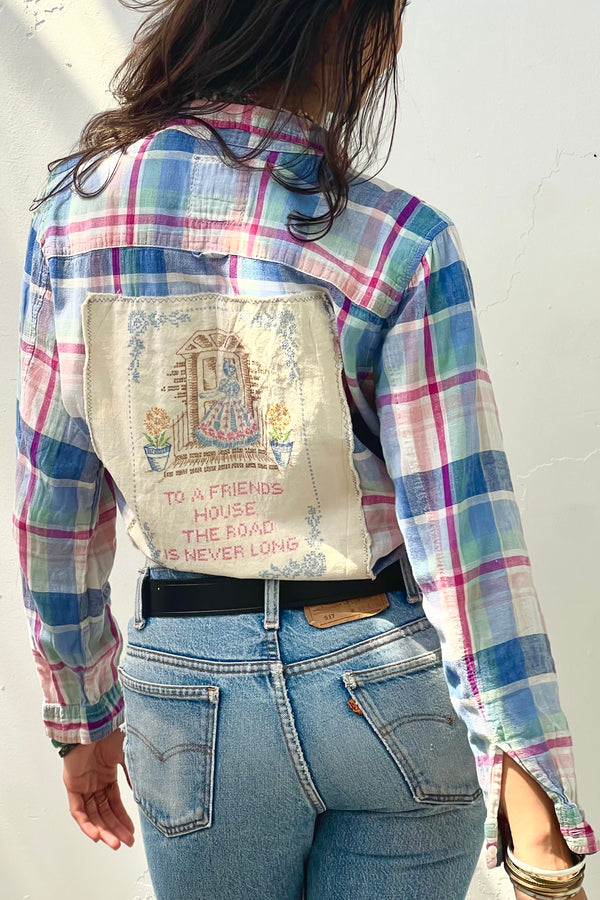 Anna Corinna Reworked Vintage Friend's House Button Down