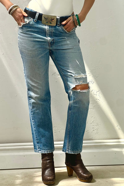 Vintage Levi's 517's, view 2