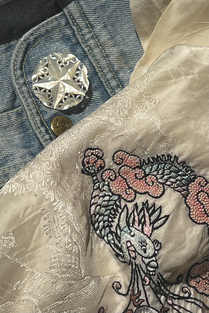 Vintage Mother of Pearl Star Pin