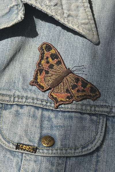 Vintage Butterfly Patch Pin