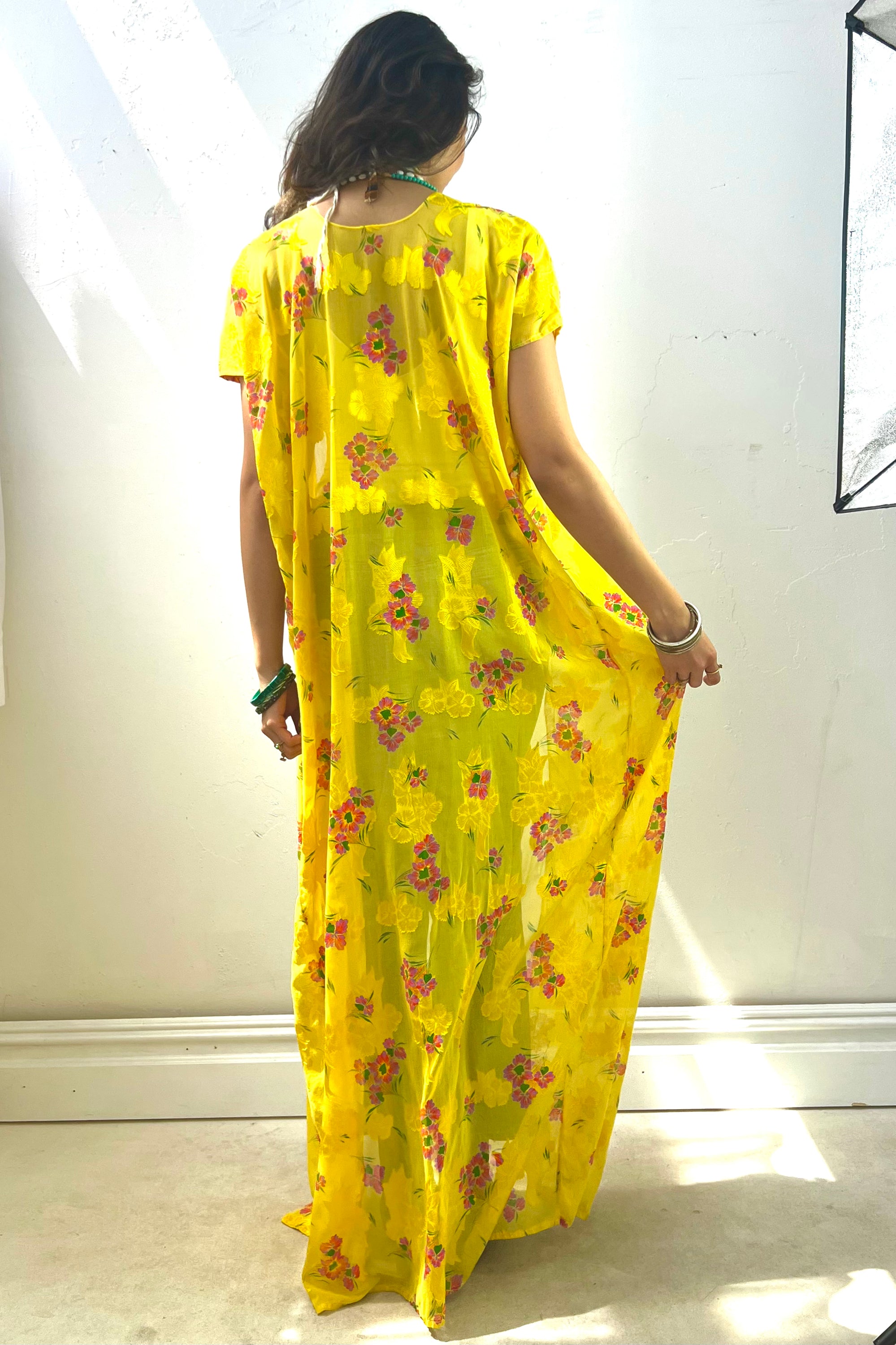 Anna Corinna Reworked Vintage Sunshiney Maxi Jacket