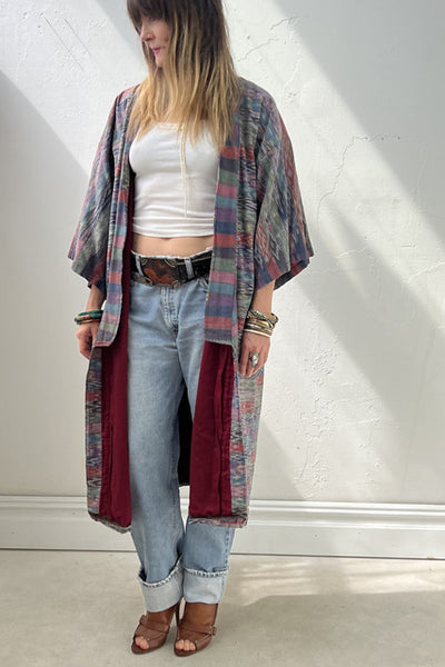 Duster Ikat 70s Vintage