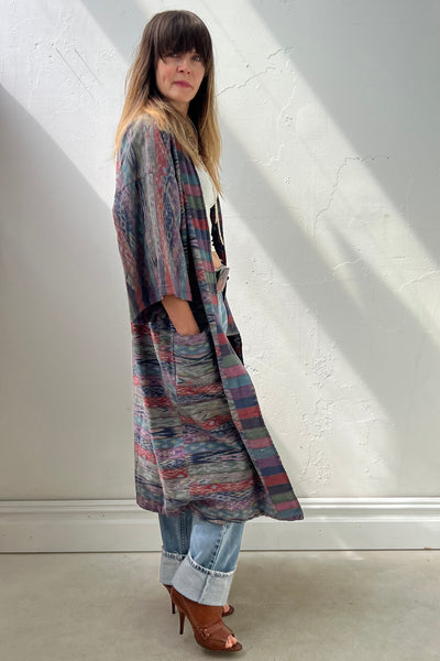 Duster Ikat 70s Vintage