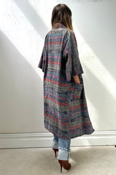 Duster Ikat 70s Vintage