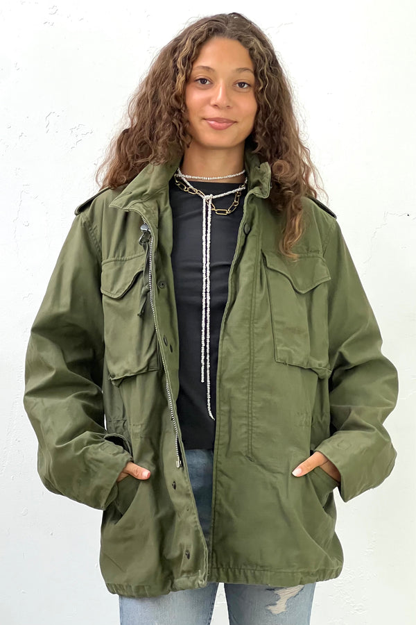 Vintage Army Jacket, Cotton