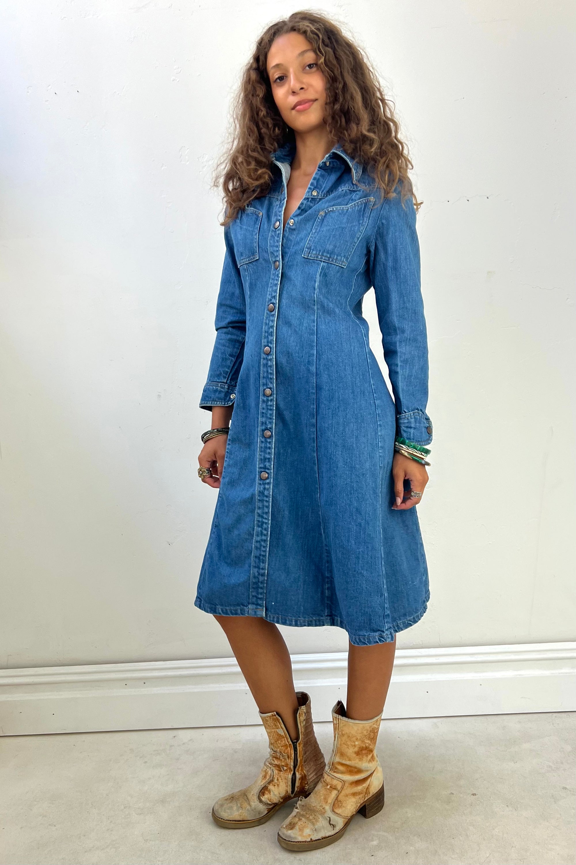 Vintage LandLubber Denim Jacket or Dress Selected by Anna Corinna