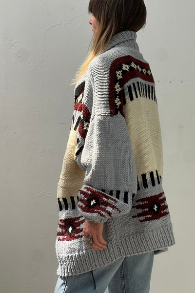 Sweater Adirondack 90s Zip Up Vintage