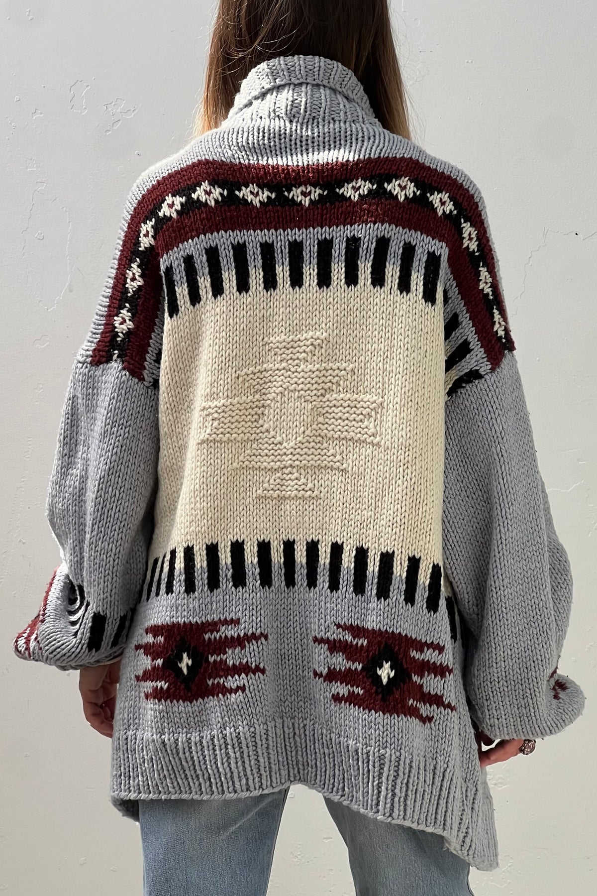 Sweater Adirondack 90s Zip Up Vintage