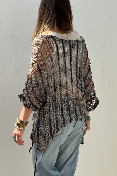 Jacket Open Knit 90s Vintage