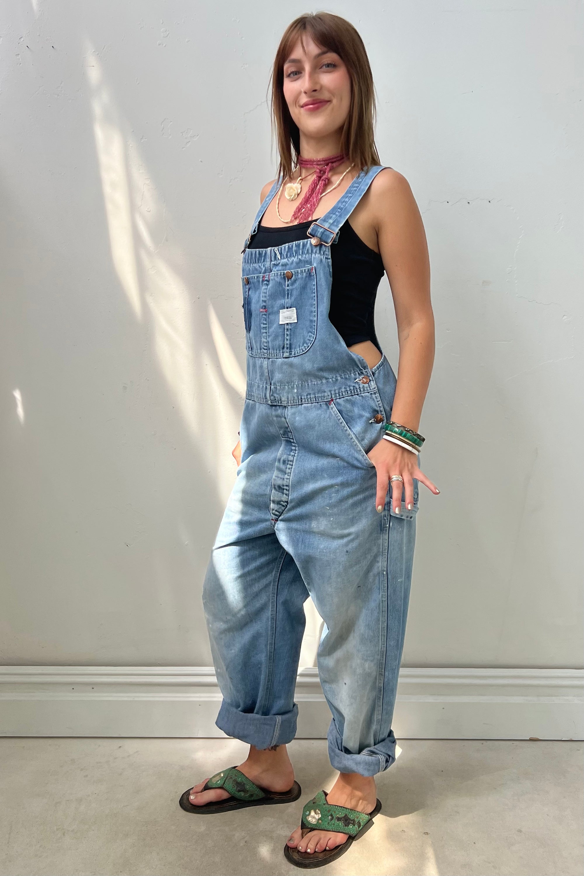 Vintage Big Mac Denim Overalls Selected by Anna Corinna