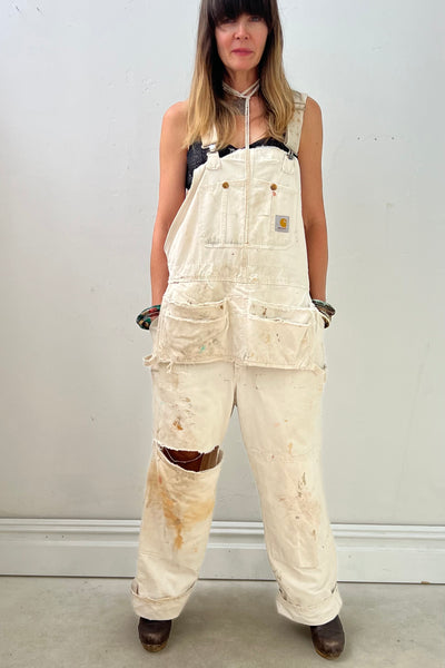 Carhartt Twill 80s Overalls Vintage Distressed