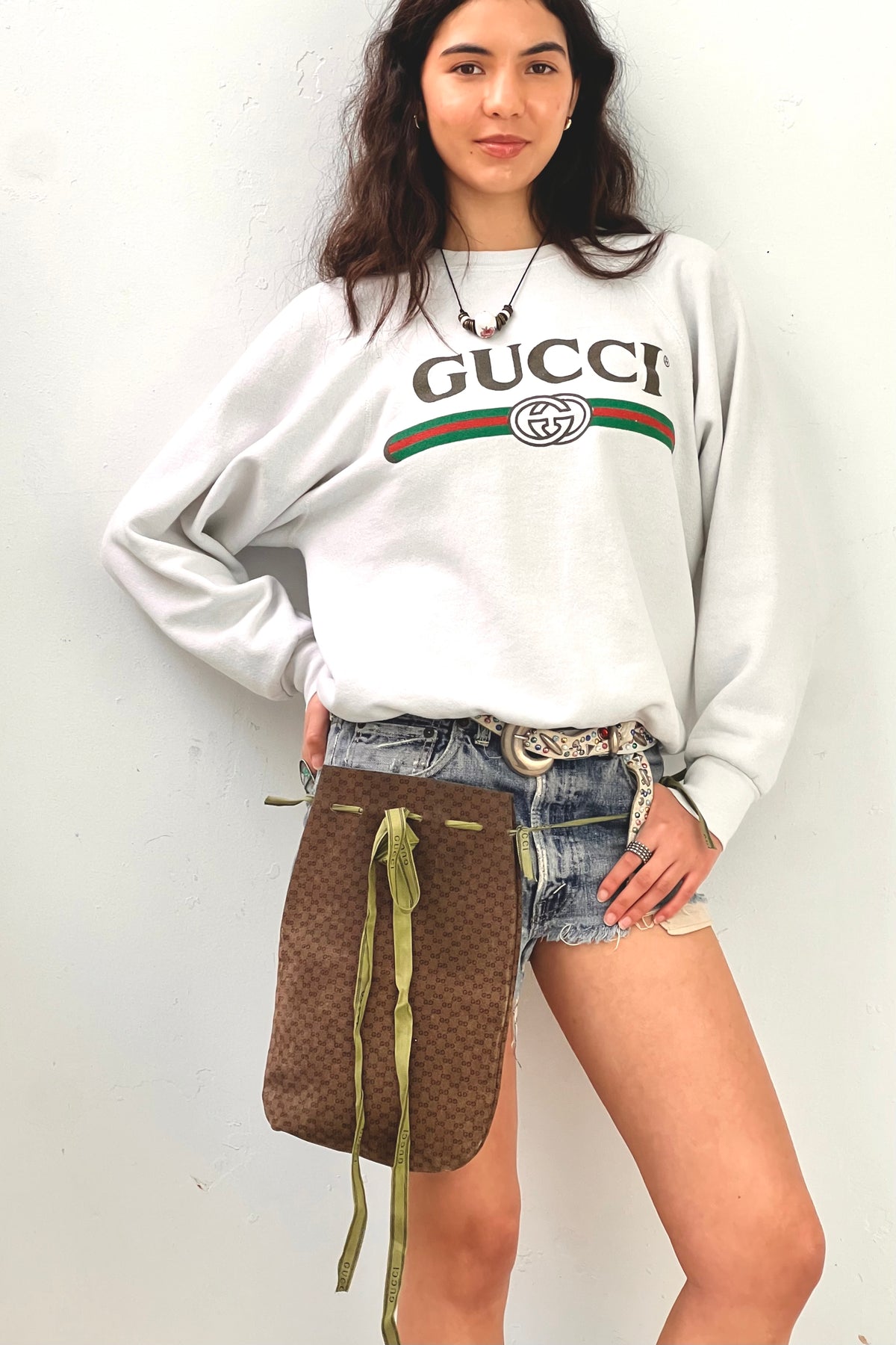 Vintage Gucci Crossbody or Fancy Belt Bag