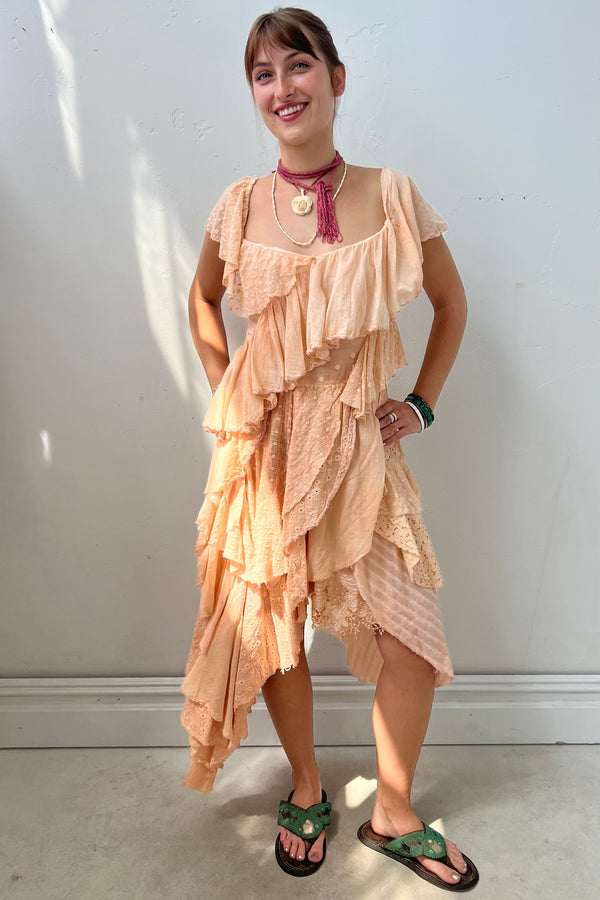 Vintage Anjuna Layered Dress, size S/M