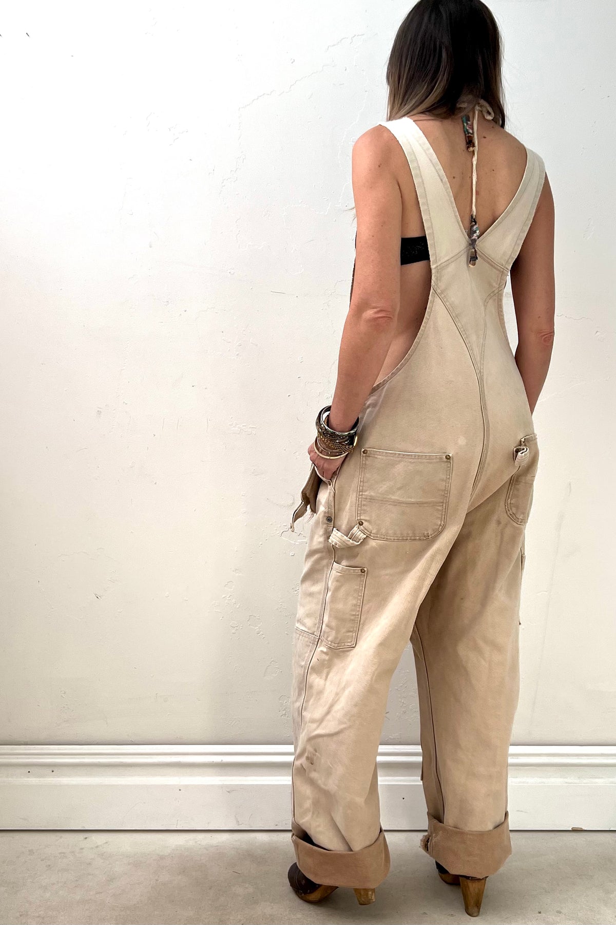 Carhartt Duck 80s Overalls Vintage Distressed