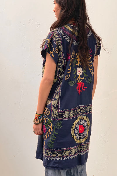 Anna Corinna Reworked Embroidered Jacket, Cotton, view 2