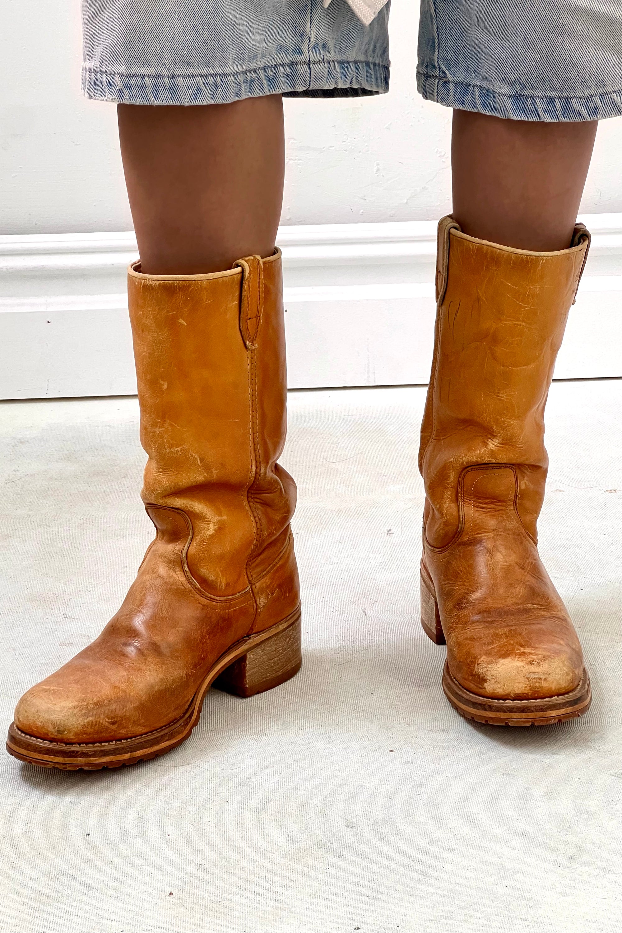 Vintage Dingo Roper Boots Selected by Anna Corinna