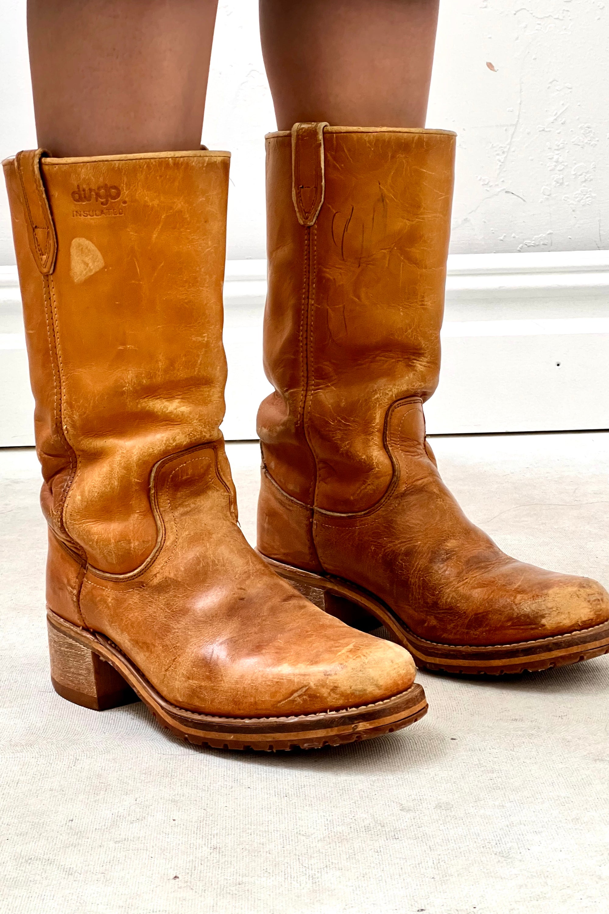 Vintage Dingo Roper Boots Selected by Anna Corinna