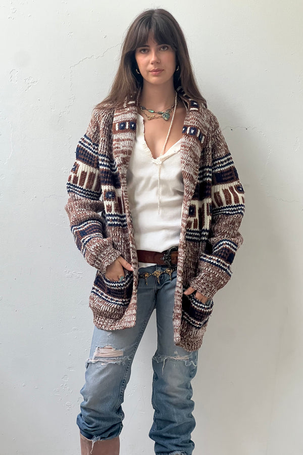 Vintage Cardi Sweater, Acrylic