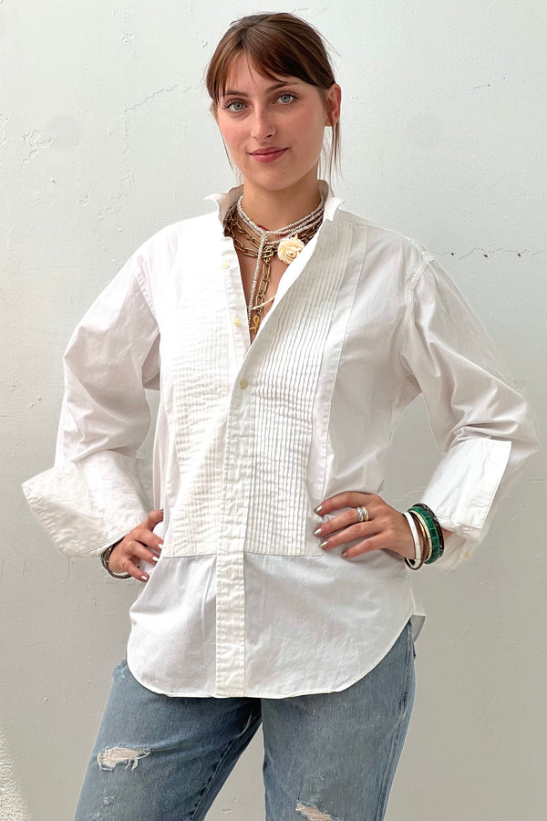 Vintage Calvin Klein Tux Button Down, size M