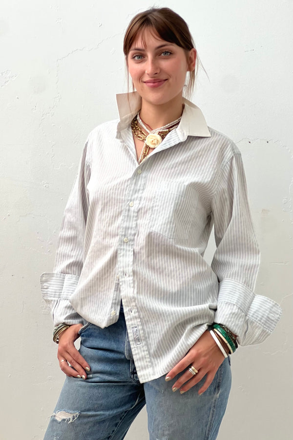 Vintage Dior Button Down Top, size M