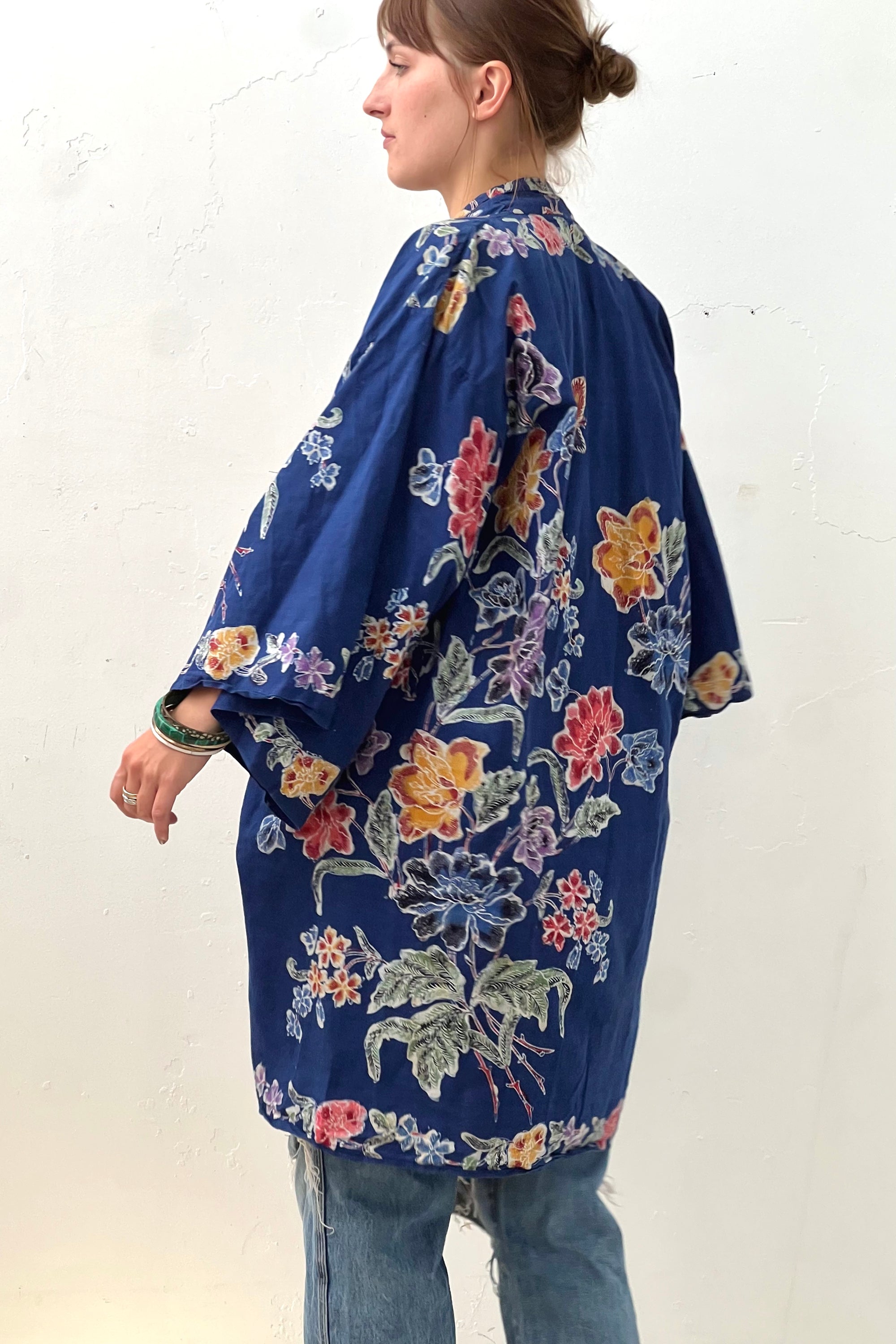 Vintage Cotton Batiq Kimono Selected by Anna Corinna