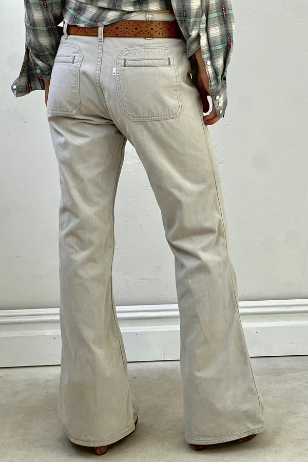 Vintage Levi's Grey Corduroy Flare Pants