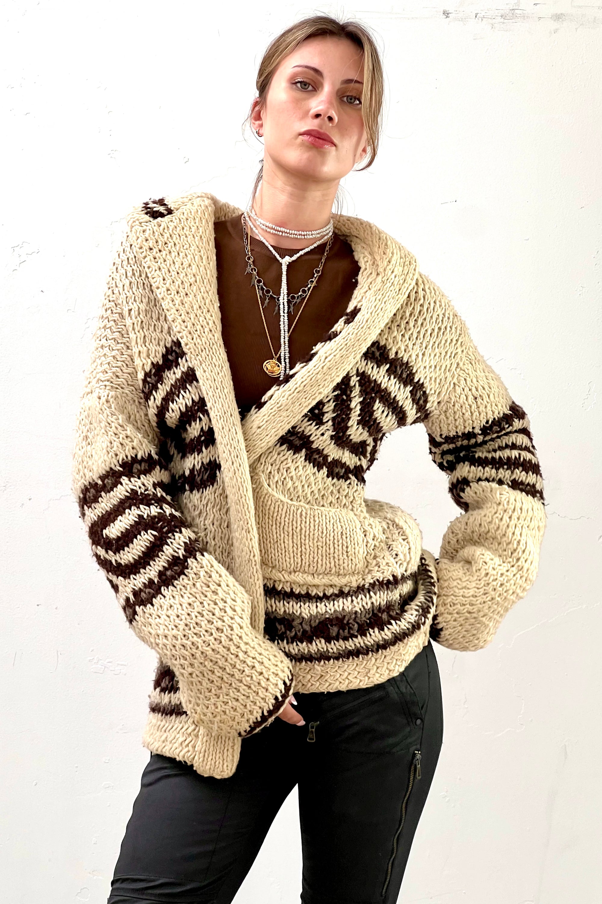 Vintage Wool Marilyn Cardigan Selected by Anna Corinna