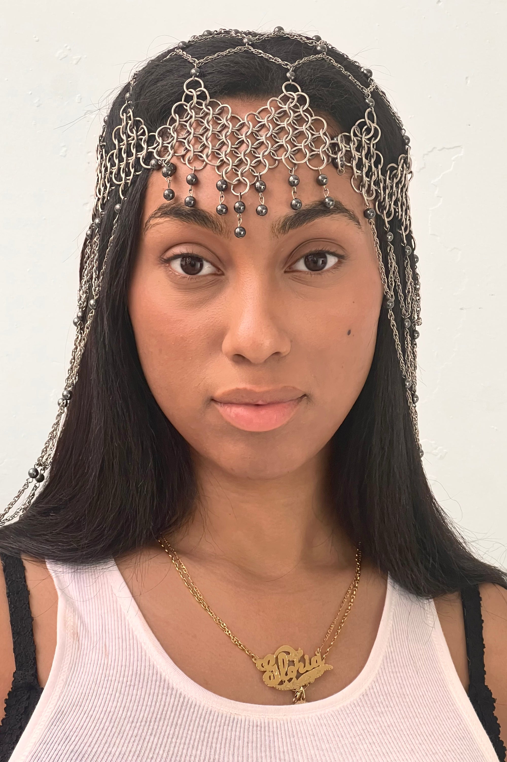 Vintage Chaimail Head Covering  Selected by  Anna Corinna