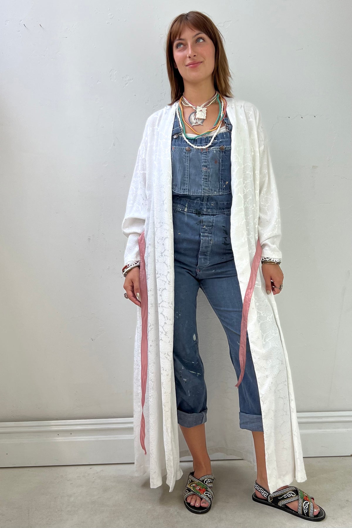 Vintage Valentino Maxi Duster Robe