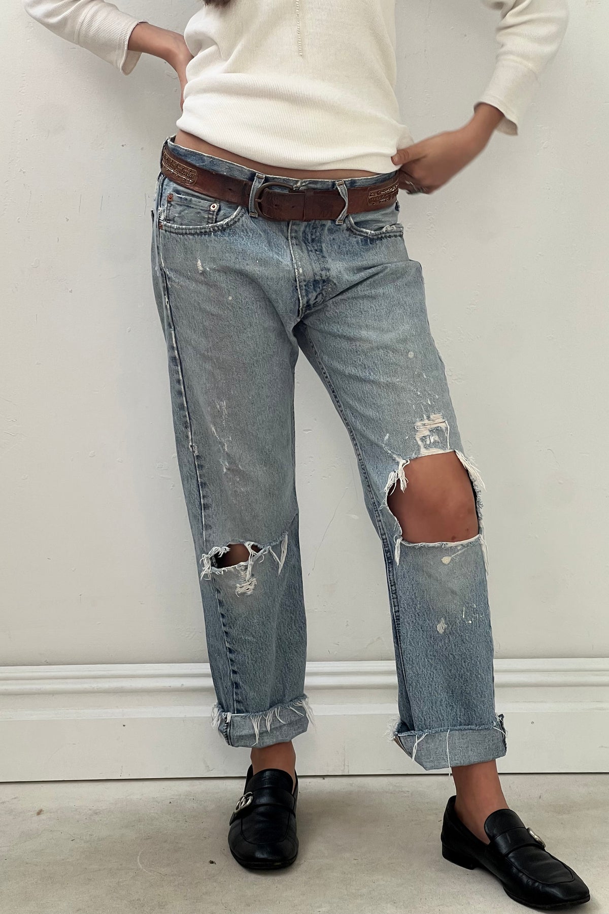 Vintage Levi's 505 Jeans, Cotton Denim