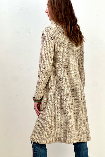 Vintage Cardigan Coat, Acrylic, view 2