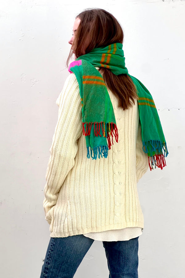 Vintage Ivory Cardi, Acrylic